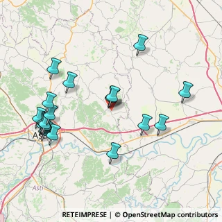 Mappa 14030 Refrancore AT, Italia (8.785)