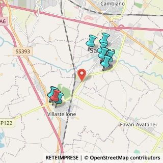 Mappa Fermata 26436 - VILLASTELLONE, 10029 Villastellone TO, Italia (1.67833)