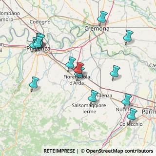Mappa Localita' Case Draghi, 29017 Fiorenzuola d'Arda PC, Italia (18.41467)