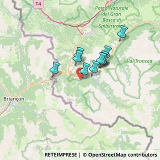 Mappa Strada Provinciale, 10054 Cesana Torinese TO, Italia (4.96182)