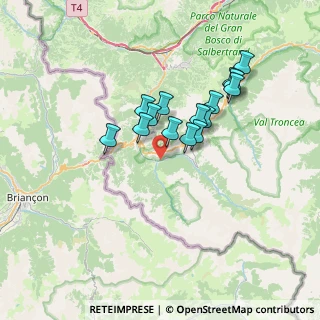 Mappa Strada Provinciale, 10054 Cesana Torinese TO, Italia (5.68467)