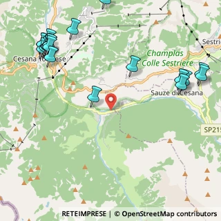 Mappa Strada Provinciale, 10054 Cesana Torinese TO, Italia (3.0845)