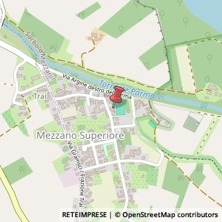 Mappa Via Angelo Custode, 5, 43055 Mezzani, Parma (Emilia Romagna)