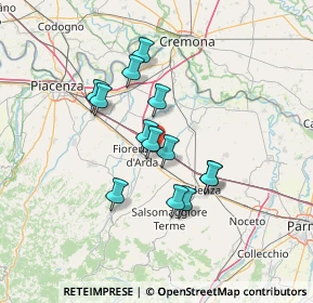 Mappa 29010 Fiorenzuola D'arda PC, Italia (11.17077)