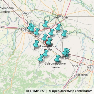 Mappa Eni Station, 29017 Fiorenzuola D'arda PC, Italia (10.5365)