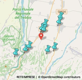 Mappa Larzano di Rivergaro, 29029 Piacenza PC, Italia (3.17636)