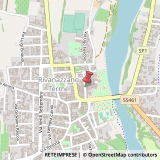Mappa Via Indipendenza, 14, 27055 Rivanazzano Terme, Pavia (Lombardia)
