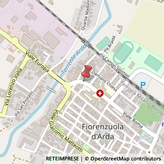 Mappa Viale Roma, 15, 29017 Fiorenzuola d'Arda, Piacenza (Emilia Romagna)
