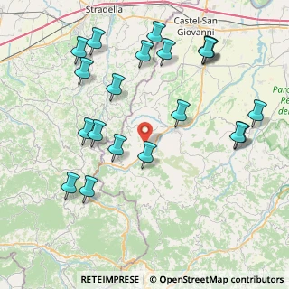Mappa Casa Lanzone Genepreto, 29010 Nibbiano PC, Italia (9.457)