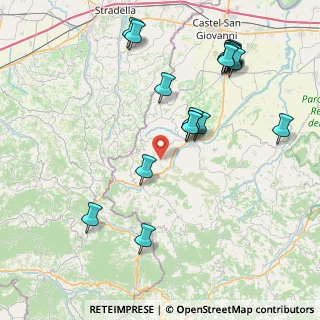 Mappa Casa Lanzone Genepreto, 29010 Nibbiano PC, Italia (9.418)