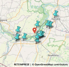 Mappa Via della Corte, 46030 Dosolo MN, Italia (5.7475)