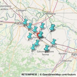 Mappa Via Monsignor Luigi Ferrari, 29017 Fiorenzuola d'Arda PC, Italia (10.20857)