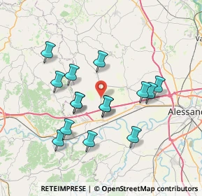 Mappa Strada Cascine, 15044 Quargnento AL, Italia (6.81)