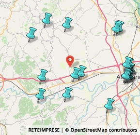 Mappa Sp 77 Fubine -Felizzano, 15044 Quargnento AL, Italia (10.7805)