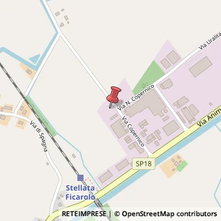 Mappa Via Copernico, 28, 44012 Bondeno, Ferrara (Emilia Romagna)