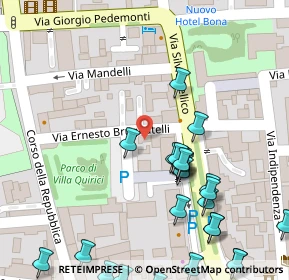 Mappa Piazza Italia, 27055 Rivanazzano Terme PV, Italia (0.05714)