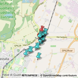 Mappa Via Bonazza, 42016 Guastalla RE, Italia (0.4)