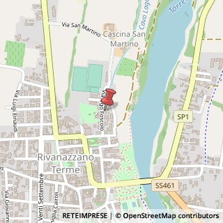 Mappa Via Ugo Foscolo, 14, 27055 Rivanazzano Terme, Pavia (Lombardia)