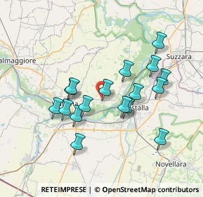 Mappa 46030 Pomponesco MN, Italia (6.60824)