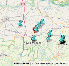 Mappa Largo Beato Angelico, 46024 Moglia MN, Italia (9.622)