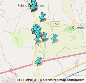 Mappa Cascina Belvedere, 15044 Quargnento AL, Italia (1.9381)