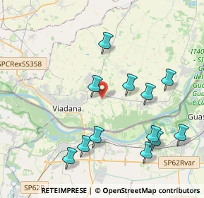 Mappa Vicolo Valoria, 46019 Viadana MN, Italia (4.37833)