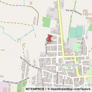 Mappa Via Enrico de Nicola, 20, 27055 Novi Ligure, Alessandria (Piemonte)