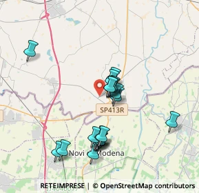 Mappa Via Tangenziale Nord, 46024 Moglia MN, Italia (3.34)