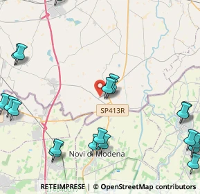 Mappa Via Tangenziale Nord, 46024 Moglia MN, Italia (5.9875)