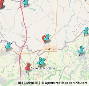 Mappa Via Tangenziale Nord, 46024 Moglia MN, Italia (6.70667)