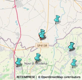 Mappa Via Tiziano, 46024 Moglia MN, Italia (4.09462)