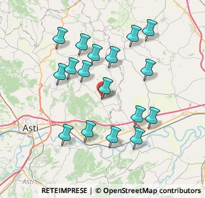 Mappa Corso Industria, 14030 Refrancore AT, Italia (7.09529)