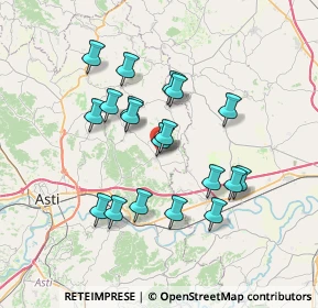 Mappa Corso Industria, 14030 Refrancore AT, Italia (6.41789)