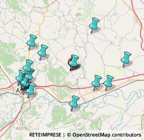 Mappa Corso Industria, 14030 Refrancore AT, Italia (8.847)