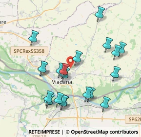 Mappa Viale John Fitzgerald Kennedy, 46019 Viadana MN, Italia (4.0815)