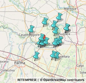 Mappa Via C. Pisacane, 46019 Viadana MN, Italia (10.76833)