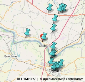 Mappa Via del Lavoro, 45039 Stienta RO, Italia (9.3405)