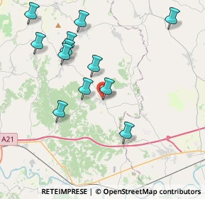 Mappa Piazza IV Novembre, 14030 Refrancore AT, Italia (4.23167)