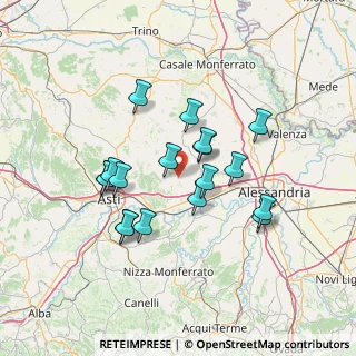 Mappa Frazione Marchetti, 14030 Viarigi AT, Italia (12.29222)