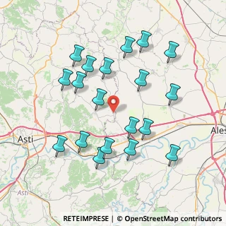 Mappa Frazione Marchetti, 14030 Viarigi AT, Italia (7.81316)