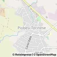 Kaart Piobesi Torinese
