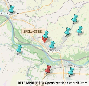 Mappa Via Ugo Pescatori, 46019 Viadana MN, Italia (5.59909)