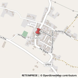 Mappa Via Casa Bruciata, 6, 42045 Casoni RE, Italia, 42045 Luzzara, Reggio nell'Emilia (Emilia Romagna)