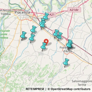 Mappa Via Galiverta, 29013 Carpaneto Piacentino PC, Italia (7.24)
