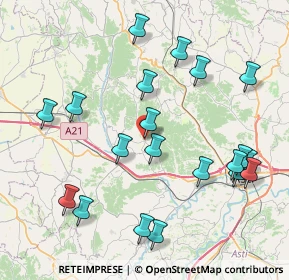 Mappa Via XX Settembre, 14013 Monale AT, Italia (8.992)