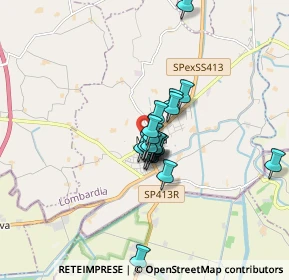 Mappa Via Moneta, 46024 Moglia MN, Italia (1.1225)