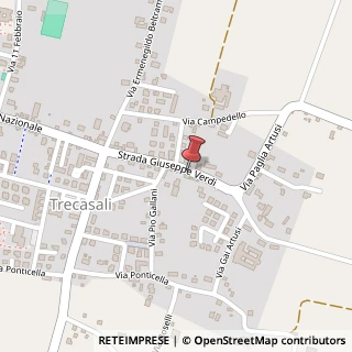 Mappa Strada G. Verdi, 20, 43010 Trecasali, Parma (Emilia Romagna)