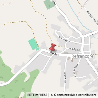 Mappa Via Asti, 34, 14030 Refrancore, Asti (Piemonte)