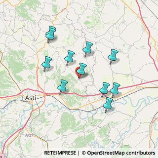 Mappa Via Asti, 14030 Refrancore AT, Italia (6.79909)