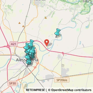 Mappa Strada Grilla, 15122 Alessandria AL (3.9375)